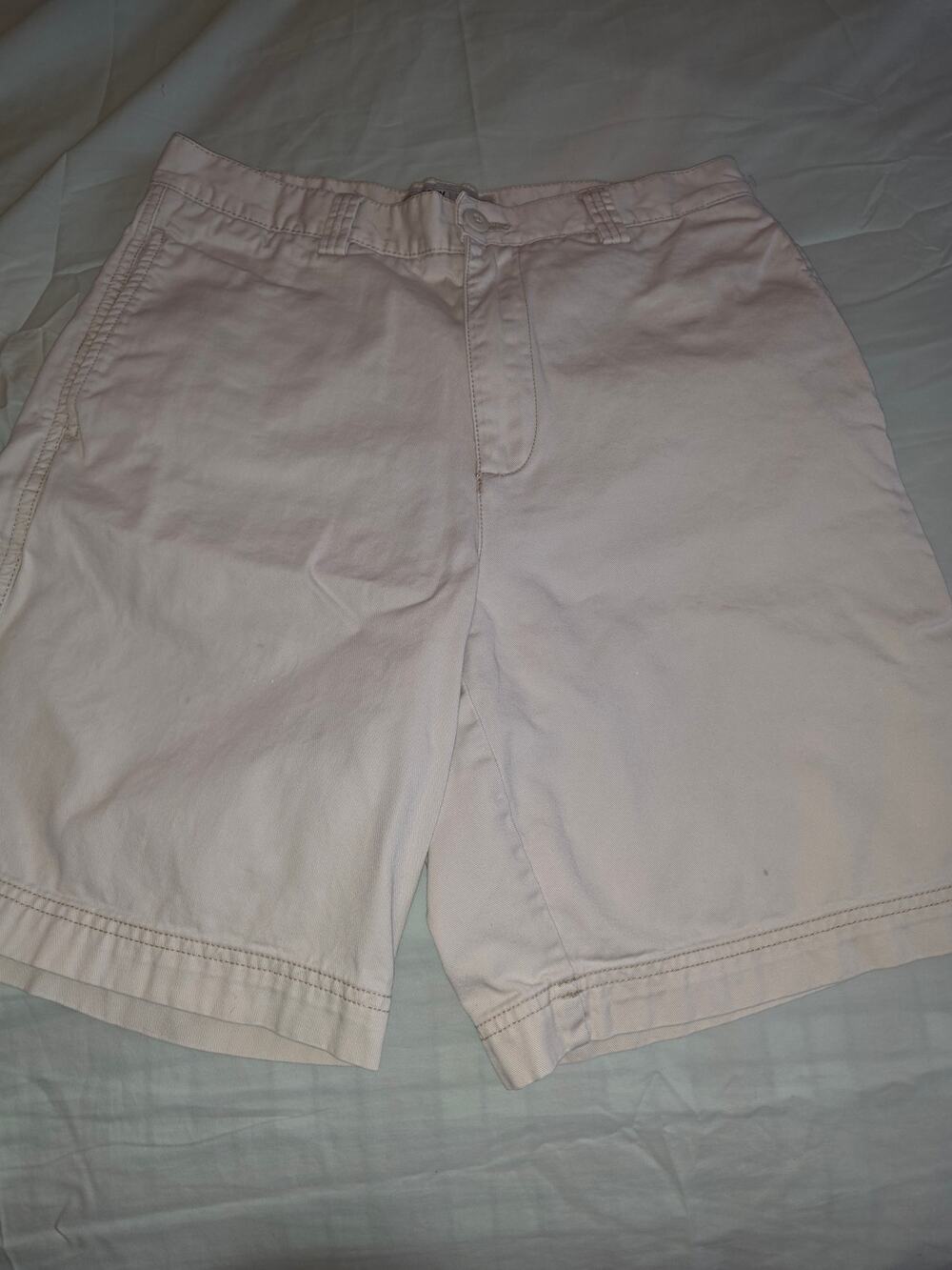 Old Navy Men's Tan Khaki Cargo Shorts Classic Utility Inseam 9" Size 32